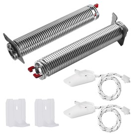 ZATUX 12004119 Dishwasher Door Spring and Cable Kit Included 00754866 Compatible with Bos-ch Dishwashers SHE SHX SHP Series Replaces 4163808 AP5953108 PS10061222
