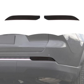 RT-TCZ Smoked Black Rear Fog Light Lamp Trim Cover Decoration Exterior Accessories for Jeep Grand Cherokee 2022 2023 2024 2025