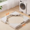 Adjustable Appliance Rollers Heavy Duty, Mobile Mini Fridge Stand Washer