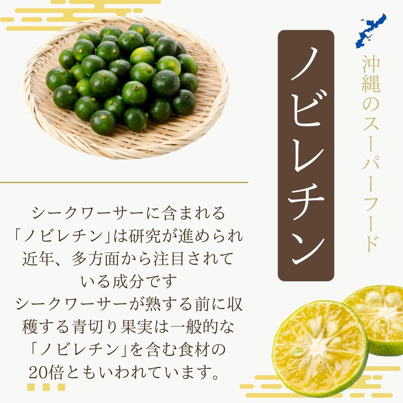 Living Life 21: Each Okinawa Prefecture Shikwasa Nobiletin Grains/1 Bag