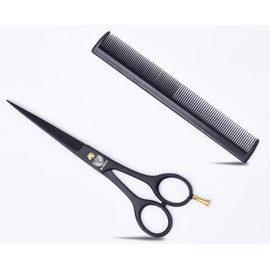 MF STATE professional hair cutting scissors premium stainless steel barber shears with smooth edge razor blades for cutting- hairdressing scissors for men and women