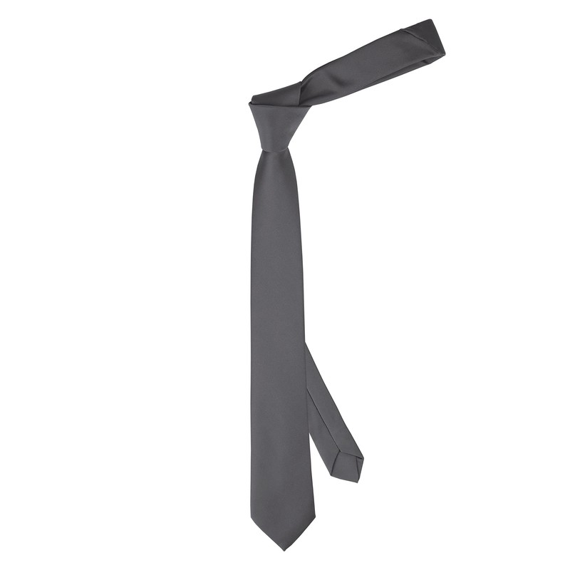 DWOY Necktie for Men and Women Solid Color Slim Men's