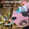 Electric Pruning Shears Cordless- Brushless & Professional Battery Powered Pink
