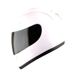 1Storm New Motorcycle Bike Full Face Helmet JH901 Glossy White + One Extra Clear Shield