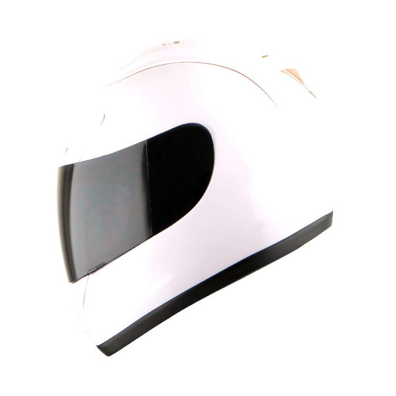 1Storm New Motorcycle Bike Full Face Helmet JH901 Glossy White