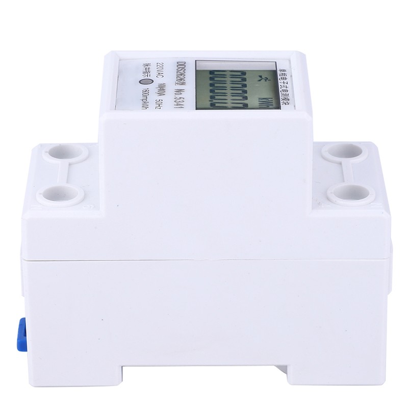 DDS2626 2P Single Phase Electronic Energy Meter LCD Display Din