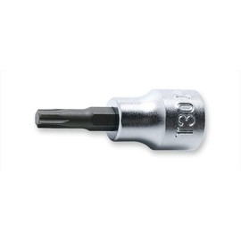 Koken 3/8 (9.5 mm) SQ. Torx Bit Socket, Total Length: 1.5 inches (38 mm), T20 3025.38-T20