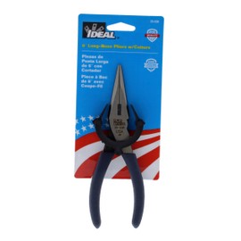Ideal Industries 6" Long Nose Plier with Cutter