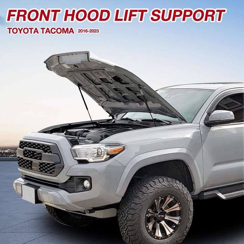 Vepagoo Hood Struts for Toyota Tacoma 2016-2023, 2 pcs Front