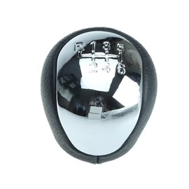Newtown2700-parts Gear Knob Compatible / Replacement Part for Hyundai Elantra I30 FD GD IX35 Tucson Kia Optima Soul 6-Speed Chrome Look