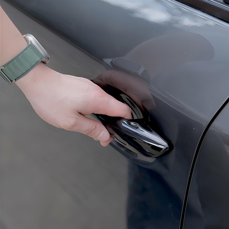Zacxoxsr No Adhesive Car Door Handle Cover Protector Compatible for