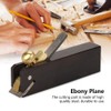 BAOFUYA Woodworking Plane, Ebony Mini Cable-line Woodworking Plane Carpenter Wood