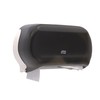 Tork Twin Jumbo Toilet Paper Roll Dispenser Smoke T22, Refill