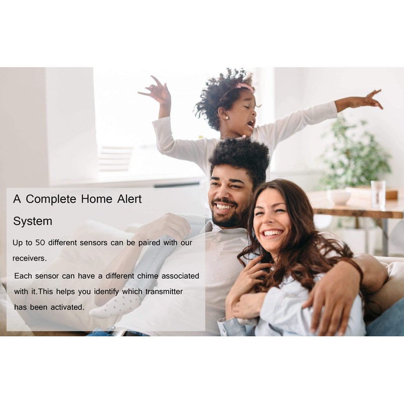 Wireless Doorbell Plug in Chime Kit | Doorbell Designed for