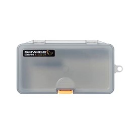 Savage Gear Accessory Boxes Lurebox Smoke Combi Kit 18.6 x 10.3 x 3.4 cm - 3 Fishing Boxes