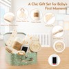 Baby Gifts Set for Newborn – Gift Basket with Muslin