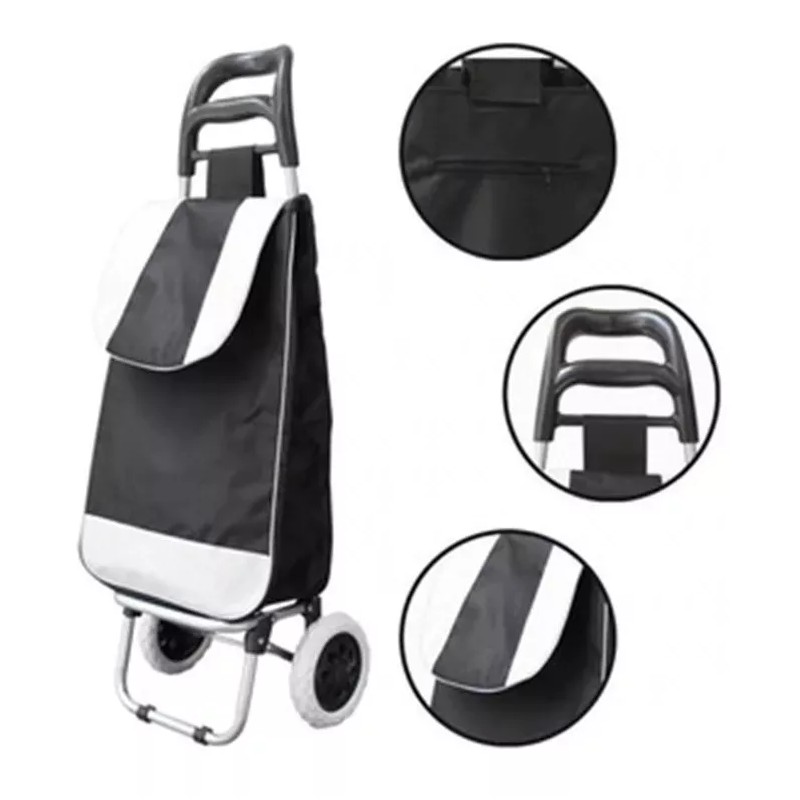 Misorel Carrito De Mandado Con Bolsa Soporta 70 Kg Hogar