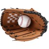 apott Brown Baseball Gloves 12.5 inch Right Hand Softball Glove
