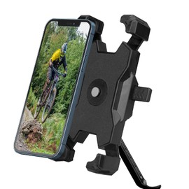 Motorrad-Handyhalterung, Rückspiegel, abnehmbare Motorrad-Handyhalterung für 8,9 bis 17,3 cm (3,5 bis 6,8 Zoll) Handy
