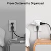 [UL Listed] Cable Matters 3-Pack 3 Outlet Wall Adapter (Grounded