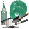 Green Gold Pan Panning Kit 12" & 10" Pans Pans