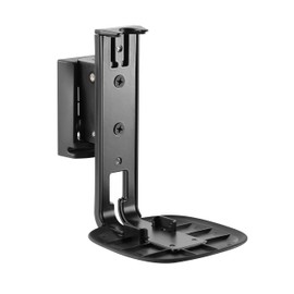 RICOO Speaker Wall Mount for SONOS ONE/SONOS ONE SL, Box Wall Mount, 1 Piece, Speaker Bracket LH054-T, Speaker Holder (171 x 170 x 116 mm), Speaker Wall Mount, Black