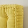 DormCo Rainha® - Ultra Thick Tufted College Headboard - Yellow