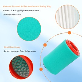 AHL Air Filter for Yamaha Big Bear 250 YFM250B YFM400 YFM400F YFM400FB YFM400FBE YFM400FBH Bear Tracker 250 YFM250X YFM250B Bruin 250 1P0-E4450-00-00 4XE-E4450-00-00