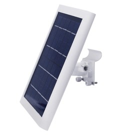 HOLACA Vinyl Siding Hooks Mount for Ring Solar Panel,Universal Solar Panel Siding Mount for Ring, Arlo, Eufy, Wyze, Reolink Solar Panels and More,Weatherproof Aluminum Alloy Material (White)