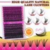 Wispy Eyelash Clusters 30D 40D Eyelash Clusters 9-16 mm Eyelash