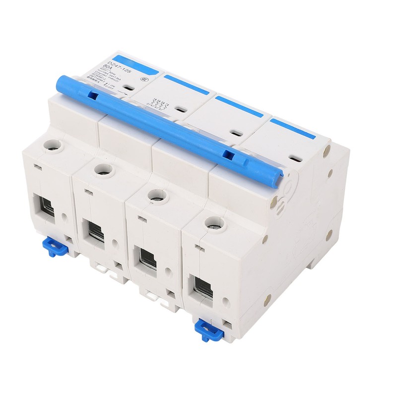 Rail Mount Circuit Breaker 4 Pole 400V 80A Versatile Safety