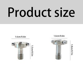 Adapter Screw Camera Screw Screws Threaded Screws Stainless Steel Mounting Screw for Camera Screw 1/4 Inch Additional Accessories Monopod Tripod Quick Release Plate Pack of 4