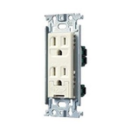 Panasonic Sheath hurukara-konsento Recessed Door with Earth Terminal with, Grounding, Double Outlet wn1152 K