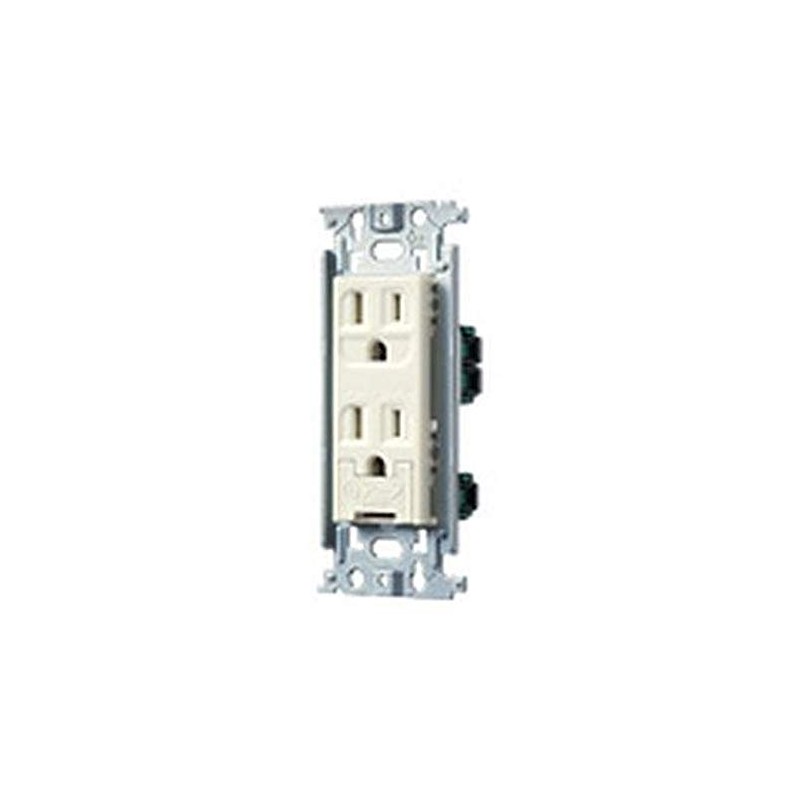 Panasonic Sheath hurukara-konsento Recessed Door with Earth Terminal with, Grounding,