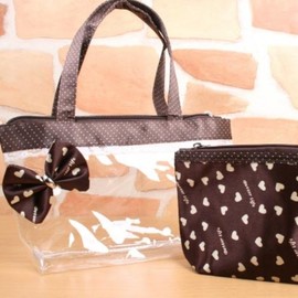 Durable Beach Tote Bag Great Value A Pink/FREE