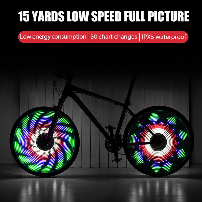 Wheels Spoke Light Waterproof Wheel Rim Lights Spoke Lights with