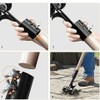 Weeder Tools with Wheels,Stand Up Weeding Tools for Garden,Sidewalk Crack
