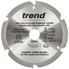 Trend PCD Fibre Cement Circular Saw Blade, 190mm Diameter, 30mm