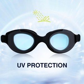 Dizokizo Swimming Goggles Anti-Fog UV Protection Clear Vision Waterproof Swim Goggles Adjustable for Adult Men Women