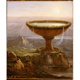 Get Custom Art - Thomas Cole, Der Pokal des Riesen - Gallery Wrapped, Famous Paintings Wall Art Décor (20x24 inch)