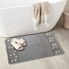 Popular Bath 958362 Bloomfield, Bath Rug, Grey