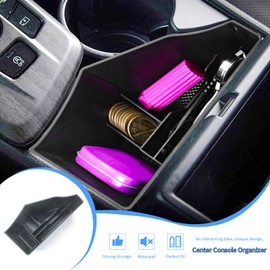 YEE PIN Kompatibel mit Kia Sportage NQ5 2022 2023 Aufbewahrungsbox Mittelkonsole Organizer Tray Sportage 2023 Armlehne Organizer Zubehör Mit Rutschfestermatte