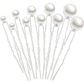 36 Piezas Horquillas De Perlas Para El Pelo, Elegantes Horquillas Pelo Mujer Novia Boda Perla Forma De U Accesorios Para Ceremonias De Damas De Honor Boda Novia Mujeres Niñas