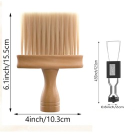 Keycap Extractor Switch Extractor Stainless Steel Keycap Removal Tool with 1 PCS Wooden Brushes Beech Brush Mechanical Keyboard Removal Tool Tool Fixing Keyboard Laptop Tool (Black+Yellow)