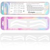 Guapa Disposable Eyebrow Design Stencil Airbrush Tint Stickers Easy Application
