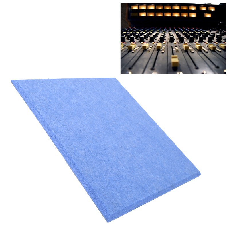 6Pcs Acoustic Absorption Panel Thickened Reduce Reverb SoundProof Padding Absorber(Blue