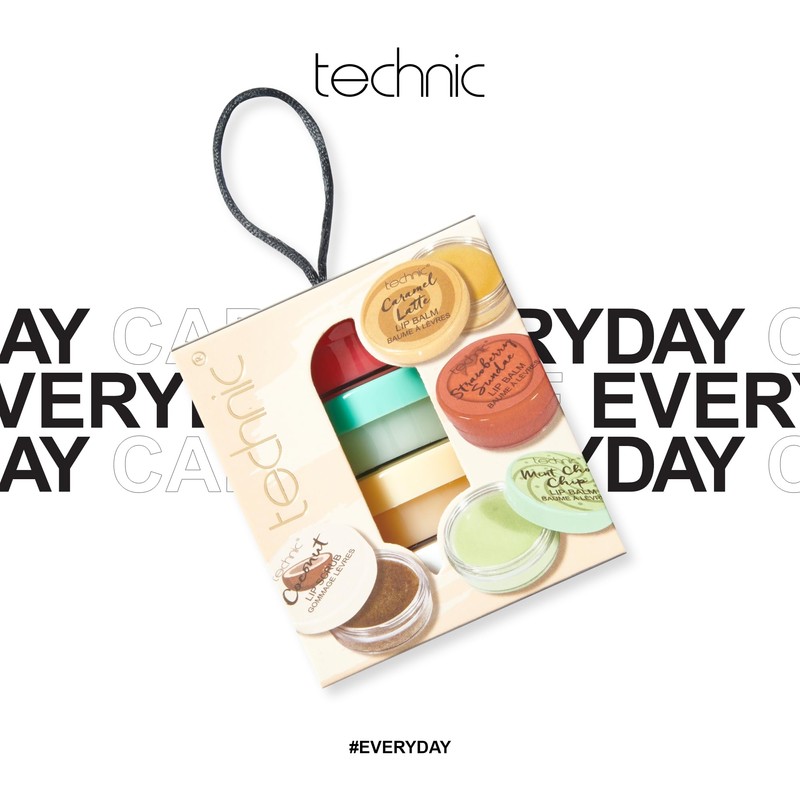 Technic Lip Balm & Scrub 4Pc Gift Set - 4