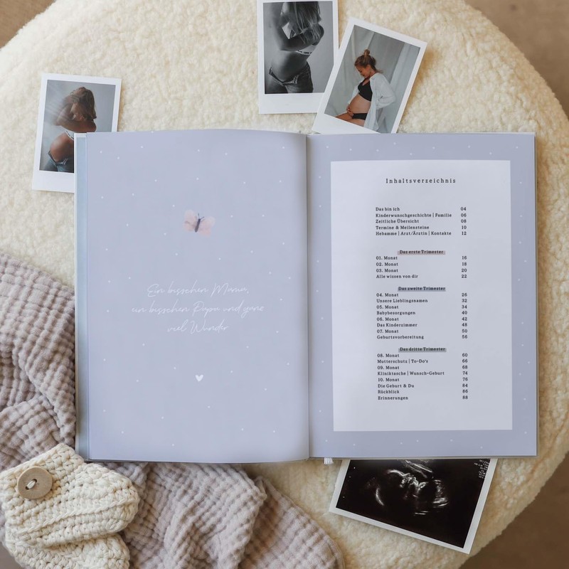 Odernichtoderdoch® Diary 'My Pregnancy' - Pregnancy Diary for Personal Memories