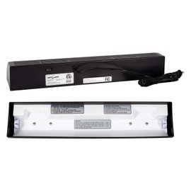 REPTI ZOO Reptile Terrarium Hood Tropical Desert T8 Strip Light Fixture for Use with One 18 Inch UVB Light Bulb 15 Watt(Not Include), ETL Certified