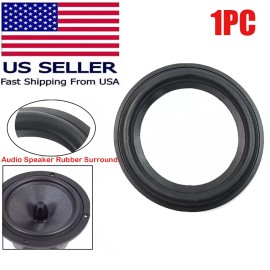 As shown 8Inch Speaker Surround Rubber Woofer Edge Audio Repair Foam Protect US
